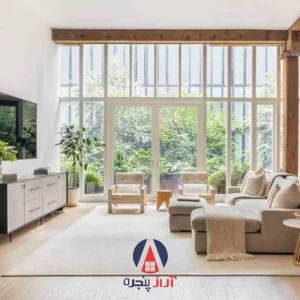 مدل پنجره دوجداره پذیرایی