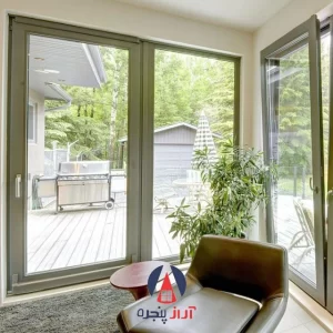 پنجره دو جداره مدل قدی