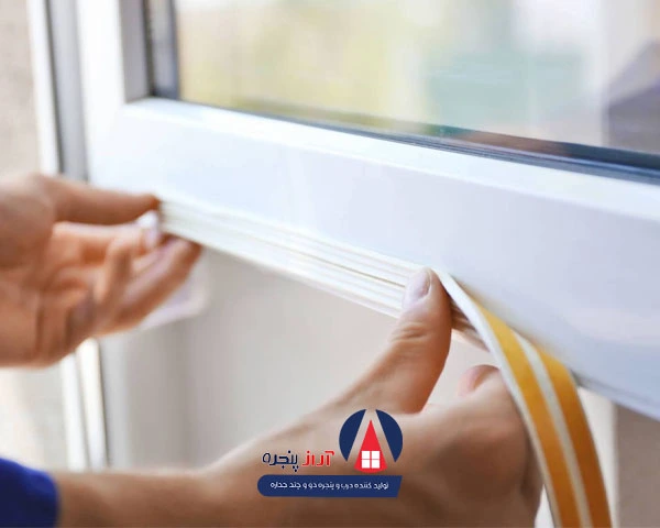 گسکت درب و پنجره upvc و جنس آن