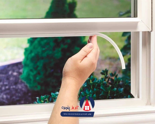 گسکت درب و پنجره upvc و جنس آن