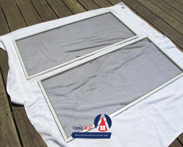 نحوه شستشوی توری پلیسه تک فریم