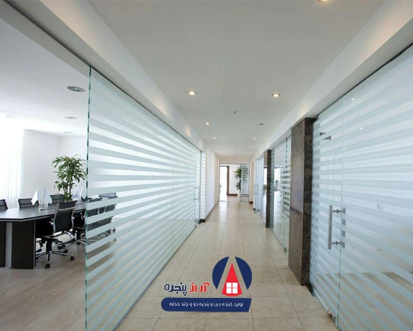 انواع طرح شیشه سندبلاست