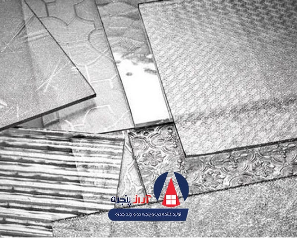 انواع شیشه مشجر