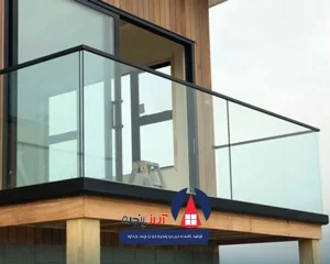 حفاظ ششیشه ای بالکن